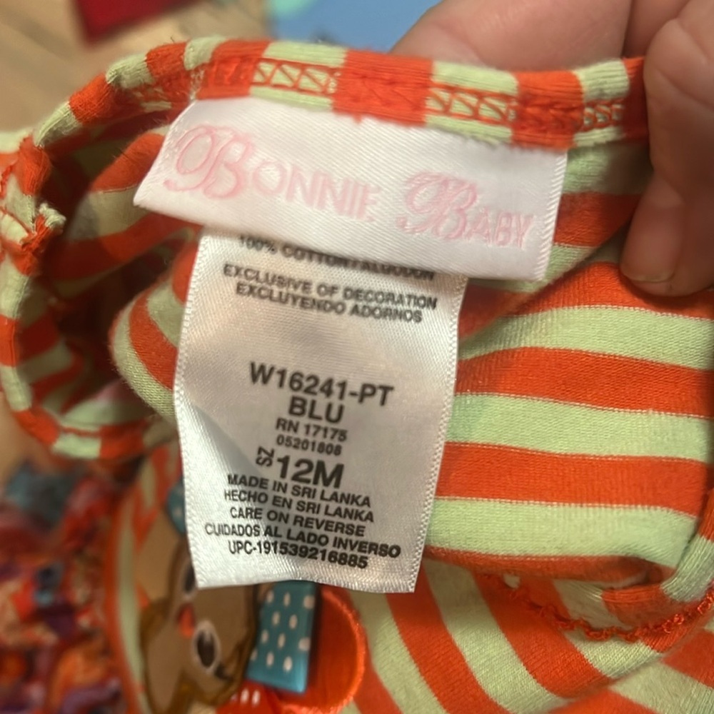 Bonnie baby 12 m turkey dress